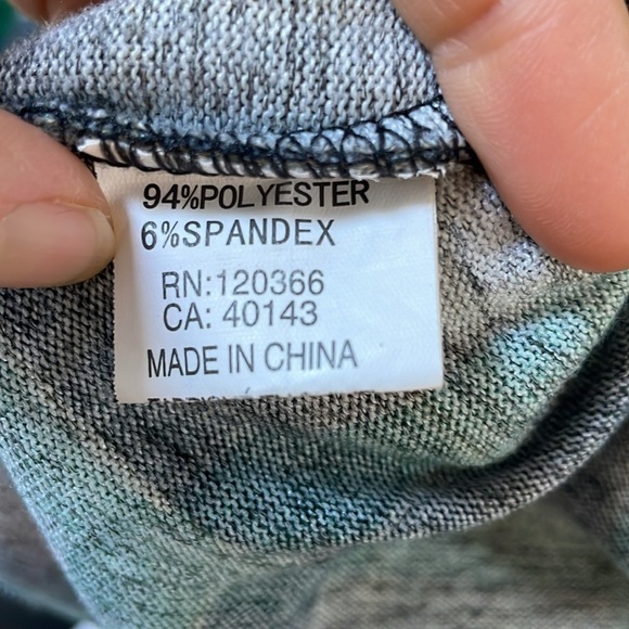 Lavena womens tartan dress top M green black checker big pockets collar zipper - Picture 11 of 11